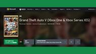 The Grand Theft Auto 5 bundle pack on the Microsoft Store (Image via Sportskeeda)